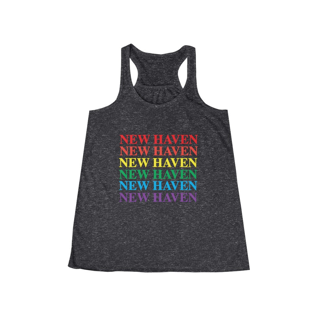 New Haven Pride Women's Flowy Racerback Tank 