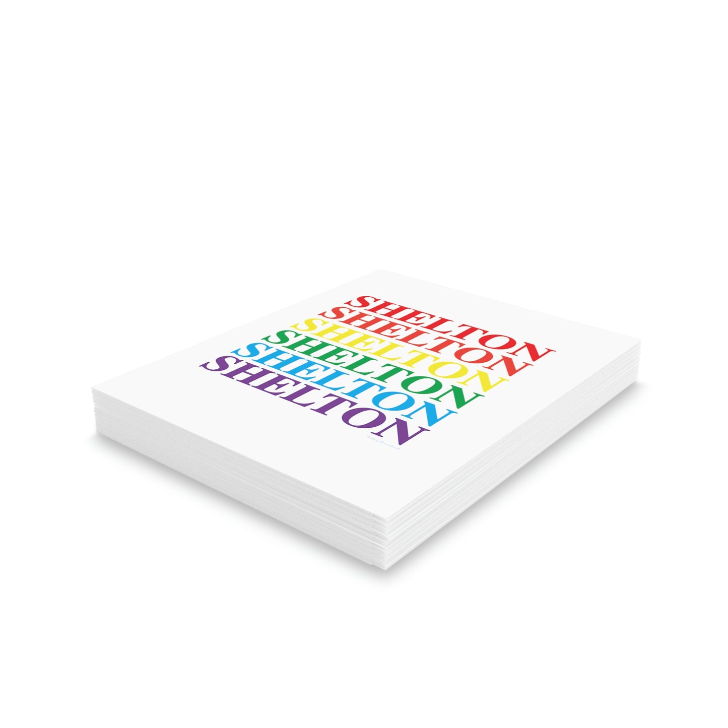 Shelton Pride Greeting Cards (8, 16, and 24 pcs)