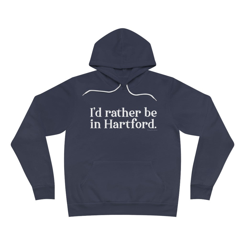 I’d rather be in Hartford Women's Flowy Racerback Tank   Proceeds of this collection go to help build Finding Connecticut’s website and brand. • Free USA shipping.   Click here to go to our home page 

i'd rather be in hartfod // hartford ct unisex hoodie sweatshirt // finding connecticut