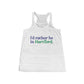 I’d rather be in Hartford Women's Flowy Racerback Tank  Proceeds of this collection go to help build Finding Connecticut’s website and brand. • Free USA shipping.   Click here to go to our home page 

i'd rather be in hartford // hartford connecticut flowy tank top shirt // finding connecticut