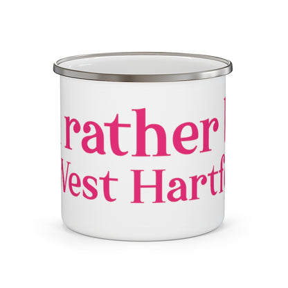 I’d rather be in West Hartford camping mugs.  West Hartford Connecticut tee shirts, hoodies sweatshirts, mugs, and other apparel, home gifts, and souvenirs. Proceeds of this collection go to help Finding Connecticut’s brand. Free USA shipping. 

i'd rather be in west hartford // west hartford connecticut camping mug // finding connecticut