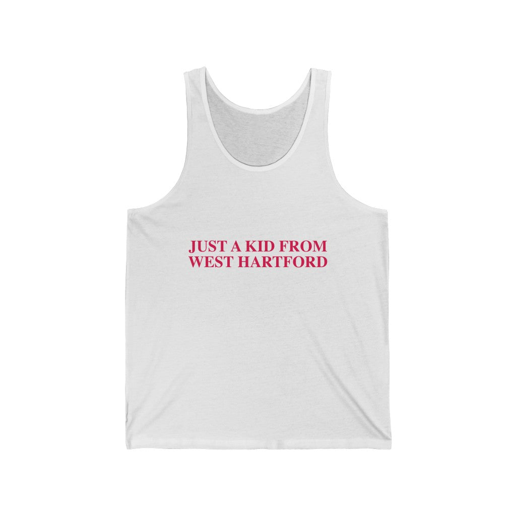 west hartford connecticut shirt. 

just a kid from West Hartford /// West Hartford connecticut tank top shirt // finding connecticut