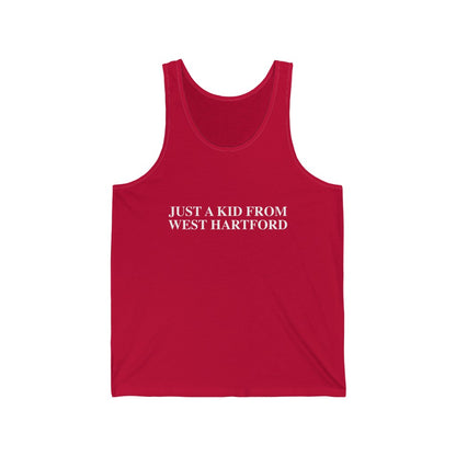 West hartford ct shirt. 

just a kid from West Hartford // west hartford ct tank top shirt // finding connecticut