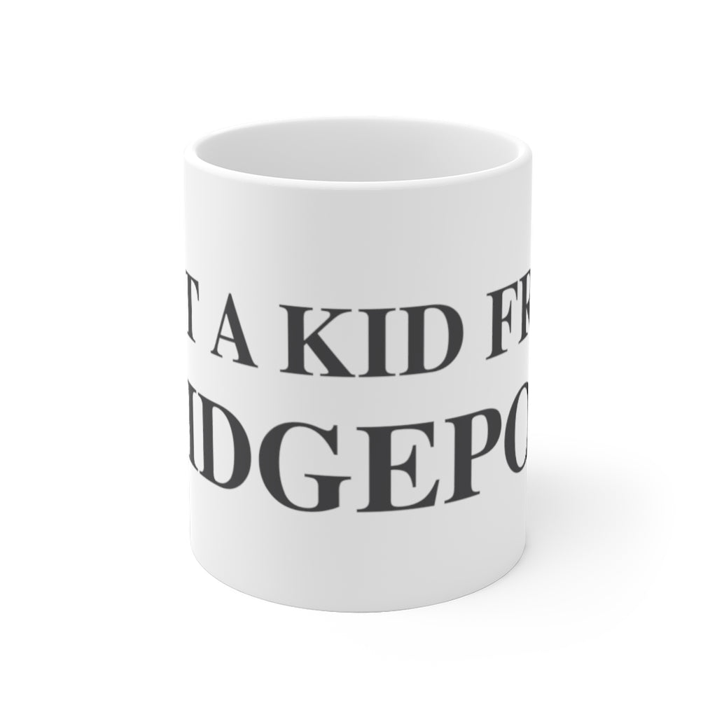 just a kid from bridgeport mug // bridgpeort ct // finding connecticut