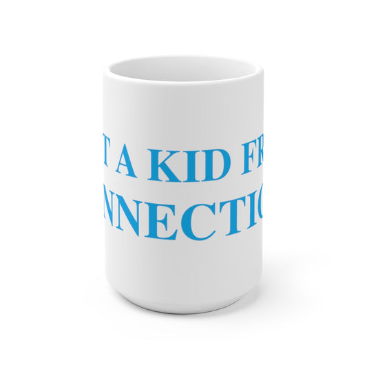 ct / connecticut coffee mug 

just a kid from connecticut // connecticut mug  // finding connecticut 