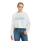 just a kid from connecticut // connecticut womens cropped sweatshirt // finding connecticut 