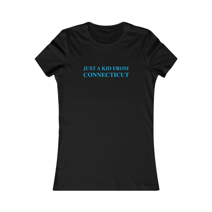 ct / connecticut womens tee shirt

just a kid from connecticut // connecticut womens t shirt // finding connecticut 