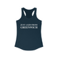 greenwich ct / connecticut womens tank top shirt 

just a kid from greenwich // greenwich ct womens  tank top shirt  / finding connecticut 