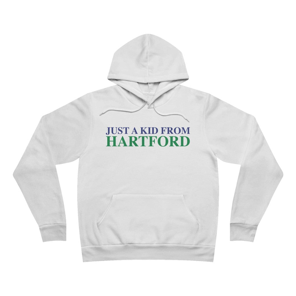 Just a kid from Hartford Unisex Sponge Fleece Pullover Hoodie  Did you grow up in Hartford, Connecticut? Or know of someone who did? This collection is for someone who has those special Hartford memories.  Proceeds help grow Finding Connecticut's website and brand.   Click here to go back to our home page. 

just a kid from hartford // hartford connecticut unisex hoodie sweatshirt // finding connecticut