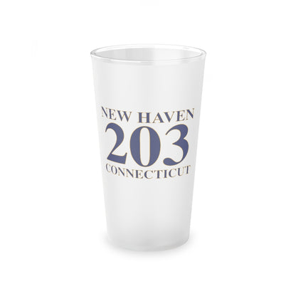 New Haven 203  Connecticut Frosted Pint Glass, 16oz New Haven 203 Collection. Inspired by the Connecticut flag and the 203! Show off for your pride for Connecticut and Hartford!   Proceeds of this collection go to help build Finding Connecticut’s website and brand. • Free USA shipping   Click here to go to our home page 

new haven 203 connecticut // new haven connecticut pink glass // ifinding connecticut 