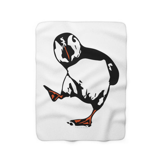 puffin in step blanket 