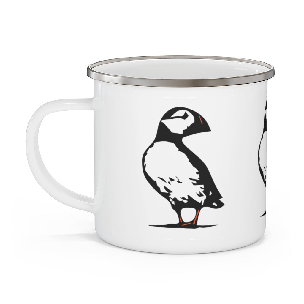 puffin camping mug 

Puffin Looking Back. Do you love Atlantic Puffin’s? We have plenty Puffin products including tee shirts, sweatshirts, mugs, greeting cards, home decor, and more! Free USA shipping on all products. 