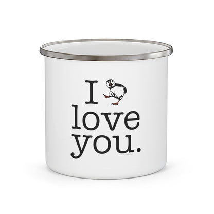 puffin camping mugs
I puffin love you camping mug. Puffin mug