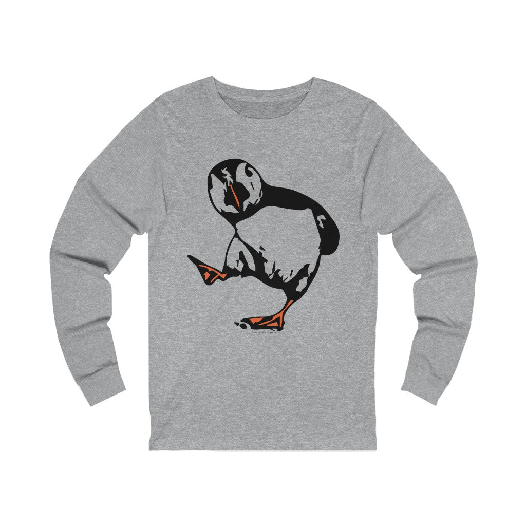 puffin unisex shirt  long sleeve shirt 

Puffin in Step. Do you love Atlantic Puffin’s? We have plenty Puffin products including tee shirts, sweatshirts, mugs, greeting cards, home decor, and more! Free USA shipping on all products. 