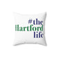 the hartford life// hartford connecticut pillow // finding connecticut