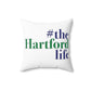 the hartford life// hartford connecticut pillow // finding connecticut