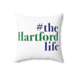 the hartford life// hartford connecticut pillow // finding connecticut