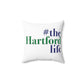 the hartford life// hartford connecticut pillow // finding connecticut