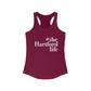  #thehartfordlife Women's Ideal Racerback Tank  Proceeds help grow Finding Connecticut's website and brand.   Click here to go back to our home page. 

the hartford life // hartford ct womens tank top shirt // finding connecticut