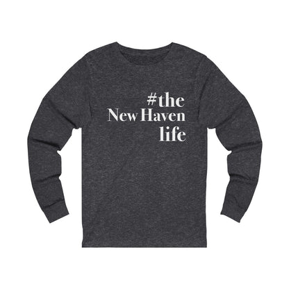 new haven ct / connecticut long sleeve tee shirt