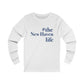 new haven ct / connecticut long sleeve tee shirt 