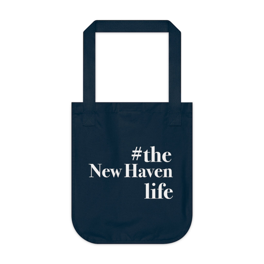 new haven ct / connecticut tote bag