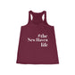 #thenewhavenlife Women's Flowy Racerback Tank Free USA shipping   Proceeds help grow Finding Connecticut's website and brand.   Click here to go to our home page