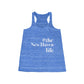 #thenewhavenlife Women's Flowy Racerback Tank Free USA shipping   Proceeds help grow Finding Connecticut's website and brand.   Click here to go to our home page