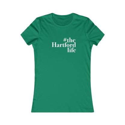  #thehartfordlife Women's Favorite Tee  Proceeds help grow Finding Connecticut's website and brand.   Click here to go back to our home page. 

#theahartfordlife // hartford connecticut womens t shirt // finding connecticut