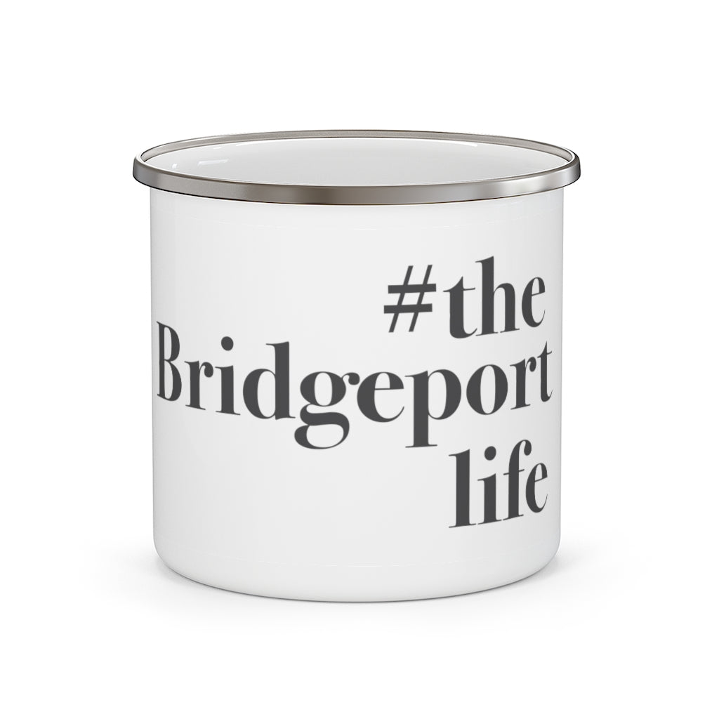 #thebridgeportlife camping mug // bridgeport ct • Finding Connecticut 