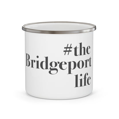 #thebridgeportlife camping mug // bridgeport ct • Finding Connecticut 