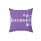 greenwich ct / connecticut pillow and home decor

#thegreenwichlife // greenwich CT pillow    // finding connecticut  