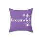 greenwich ct / connecticut pillow and home decor

#thegreenwichlife // greenwich CT pillow    // finding connecticut  