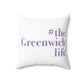 #thegreenwichlife // greenwich connecticut pillow  // finding connecticut 