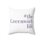 #thegreenwichlife // greenwich connecticut pillow  // finding connecticut 