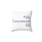 #thegreenwichlife // greenwich connecticut pillow  // finding connecticut 