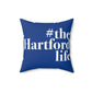 #thehartfordlife // hartford ct blue pillow // finding connecticut