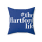 #thehartfordlife // hartford ct blue pillow // finding connecticut