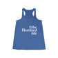 #thehartfordlife Women's Flowy Racerback Tank  Proceeds help grow Finding Connecticut's website and brand.   Click here to go back to our home page. 

#thehartfordlife // hartford ct womens tank top shirt // finding connecticut