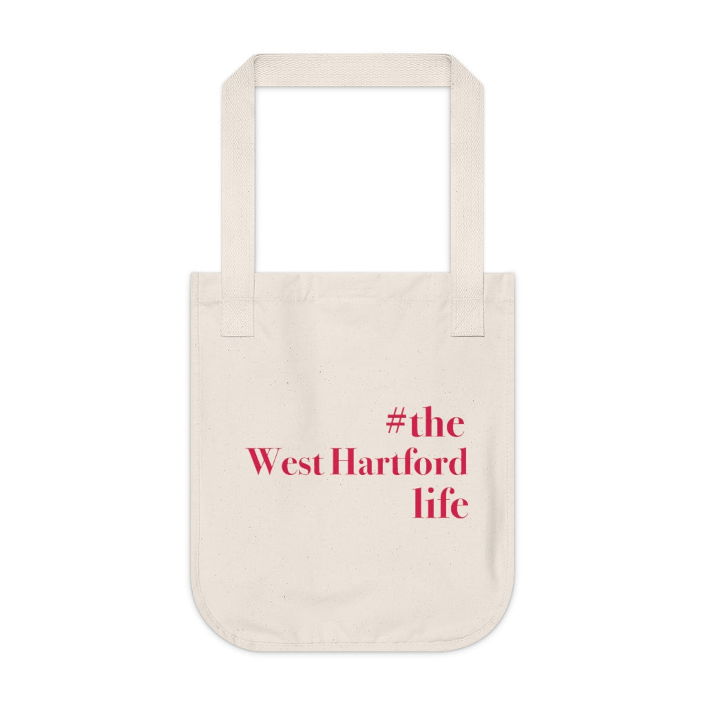 #thewesthartfordlife reusable tote bag.  West Hartford Connecticut tee shirts, hoodies sweatshirts, mugs, other apparel, home gifts, and souvenirs. Proceeds of this collection go to help Finding Connecticut’s brand. Free USA shipping. 

#thewesthartfordlife // west hartfor ct tote bag .// finding connecticut
