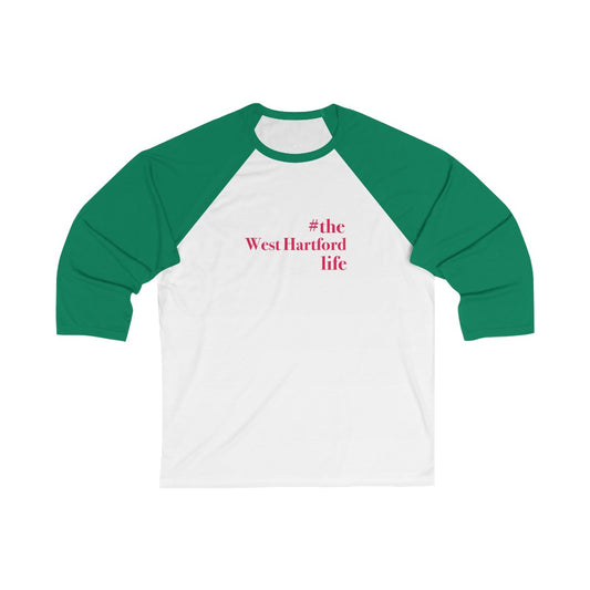 #thewesthartfordlife baseball tee shirt.  West Hartford Connecticut tee shirts, hoodies sweatshirts, mugs, other apparel, home gifts, and souvenirs. Proceeds of this collection go to help Finding Connecticut’s brand. Free USA shipping. 

#thewesthartfordlife // west hartford conencticut uniex shirt /// finding connecticut