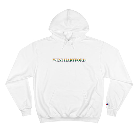 west hartford ct pride hoodie. West Hartford Rainbow hoodie.  West Hartford Connecticut tee shirts, hoodies sweatshirts, mugs, other apparel, home gifts, and souvenirs.  10% of the Proceeds of this collection will be donated to a Connecticut LGBTQ organization. Free USA shipping. 

west hartford pride // west hartford ct champion hoodie sweathirt // finding conencticut