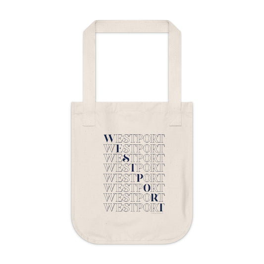 westport on repeat tote bag // westport connecticut gifts and merch // finding connecticut 