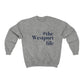 #thewestportlife Unisex Heavy Blend Crewneck Sweatshirt  Do you live the #thewestportlife? Living the #thewestportlife is a lifestyle and proudly show it off the world that your beach of choice is Compo Beach and you support the local lifestyle.  Free USA shipping on all products.  Proceeds of this collection goes to help grow Finding Westport and Finding Connecticut’s brand.