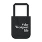  #thewestportlife Organic Canvas Tote Bag   Do you live the #thewestportlife? Living the #thewestportlife is a lifestyle and proudly show it off the world that your beach of choice is Compo Beach and you support the local lifestyle.  Free USA shipping on all products.  Proceeds of this collection goes to help grow Finding Westport and Finding Connecticut’s brand.