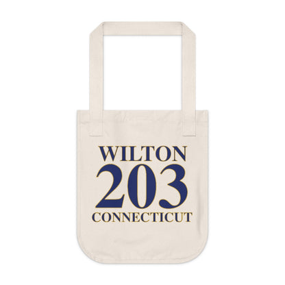 wilton 203 connecticut tote bag // wilton connecticut gifts and merch // finding connecticut 