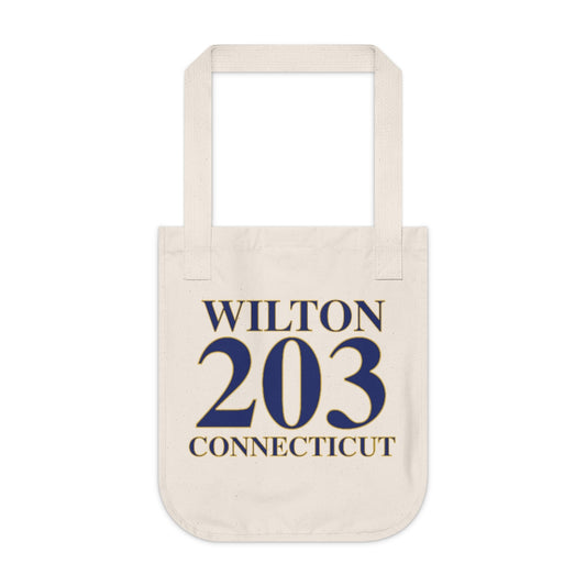 wilton 203 connecticut tote bag // wilton connecticut gifts and merch // finding connecticut 